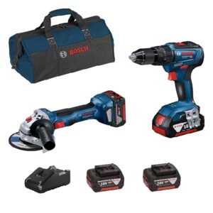 PACK BOSCH AMOLADORA + TALADRO - Imagen 1