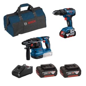 PACK BOSCH TALADRO + MARTILLO - Imagen 1